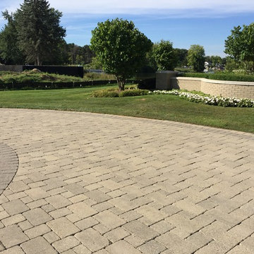 Rochester Hills MI pressure washing- paver patio cleaning, stripping, sealing