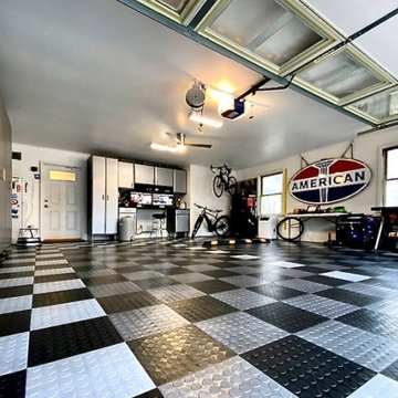 RACEDECK® Garage Flooring desing options limitless and easy
