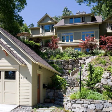 Exterior Completed w/Garage