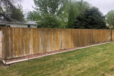 Fence Powerwash and Stain