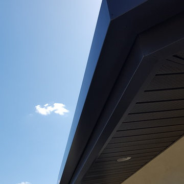 Cladding-Soffits, Fascia, Beams. Box Gutter "Tall" Glendale Ca.