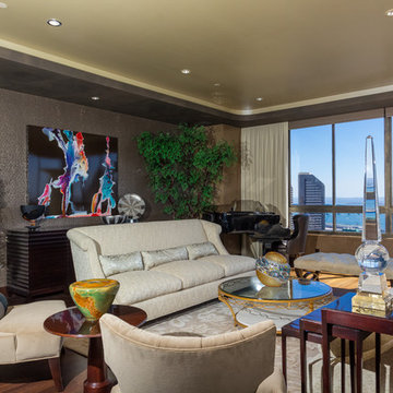 the penthouse condo