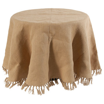 Linen Tablecloth D97.5"