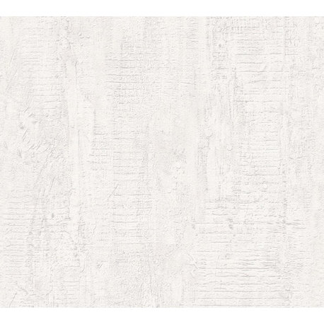 Best of Wood'n Stone, Modern Wood Stone Brick Cream Wallpaper Roll