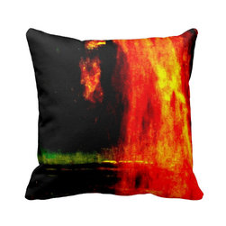 "Lava Man" JTG Art Pillow - Decorative Pillows