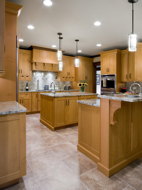 Golden Oak Cabinets Ideas, Pictures, Remodel and Decor