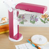 OttLite 13w Magnifier Task Lamp, Pink