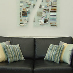 Original paintings on glass - Mixed Media Art
