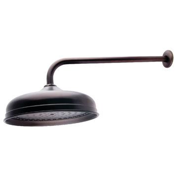 Showerscape 10" Showerhead With 17" Shower Arm, Oil Rubbed Bronze