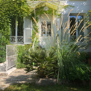 Aménagement paysager d'un jardin à St Maur des Fossés...
