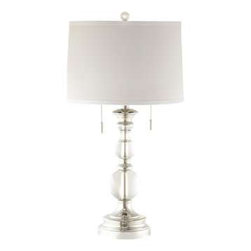 Milos Crystal Base Accent Table Lamp