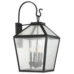 Savoy House - Woodstock 4-Light Outdoor Wall Lantern - Add valuable light and classic style to your exterior with the Woodstock wall lantern by Savoy House.