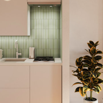 Green Serenity Kitchen