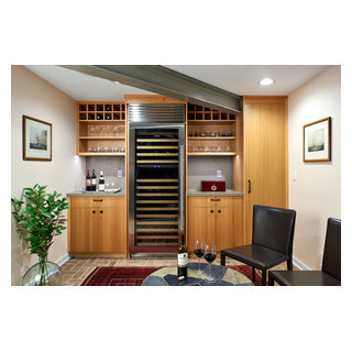 Minnetonka Metamorphosis - Beach Style - Home Bar - Minneapolis - by ...