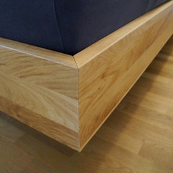 Schwebendes Doppelbett in Eiche - Beds