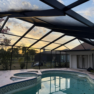 Pool Cage Screen Restoration