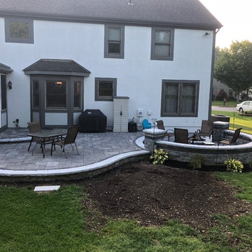 3-Season Room/Patio/Hardscape/Fire Pit Combination in Dublin, OH