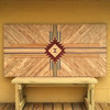 Reclaimed Wood, Wall Hanging, Painted Finish