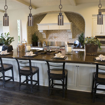 Odette Collection 1-Light 4" English Bronze Pendant with Smoke Glass