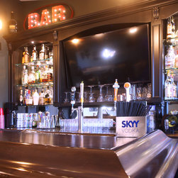 Brown Built-in Home Bar - Products