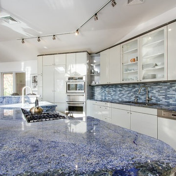 Blue Bahia Exotic Granite Kitchen Counters