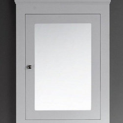 EVIVA HMTON-24WH HAMWRIGHT MEDICINE CABINET WHITE 24 INCHES - Bathroom Cabinets