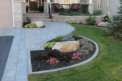 This is an example of a modern landscaping in Toronto.
