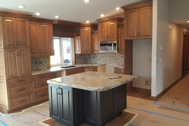 Inspiration for a craftsman kitchen remodel in Denver