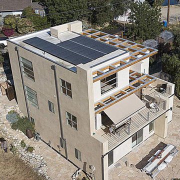 Stunning Architectural Home With Solar Panels