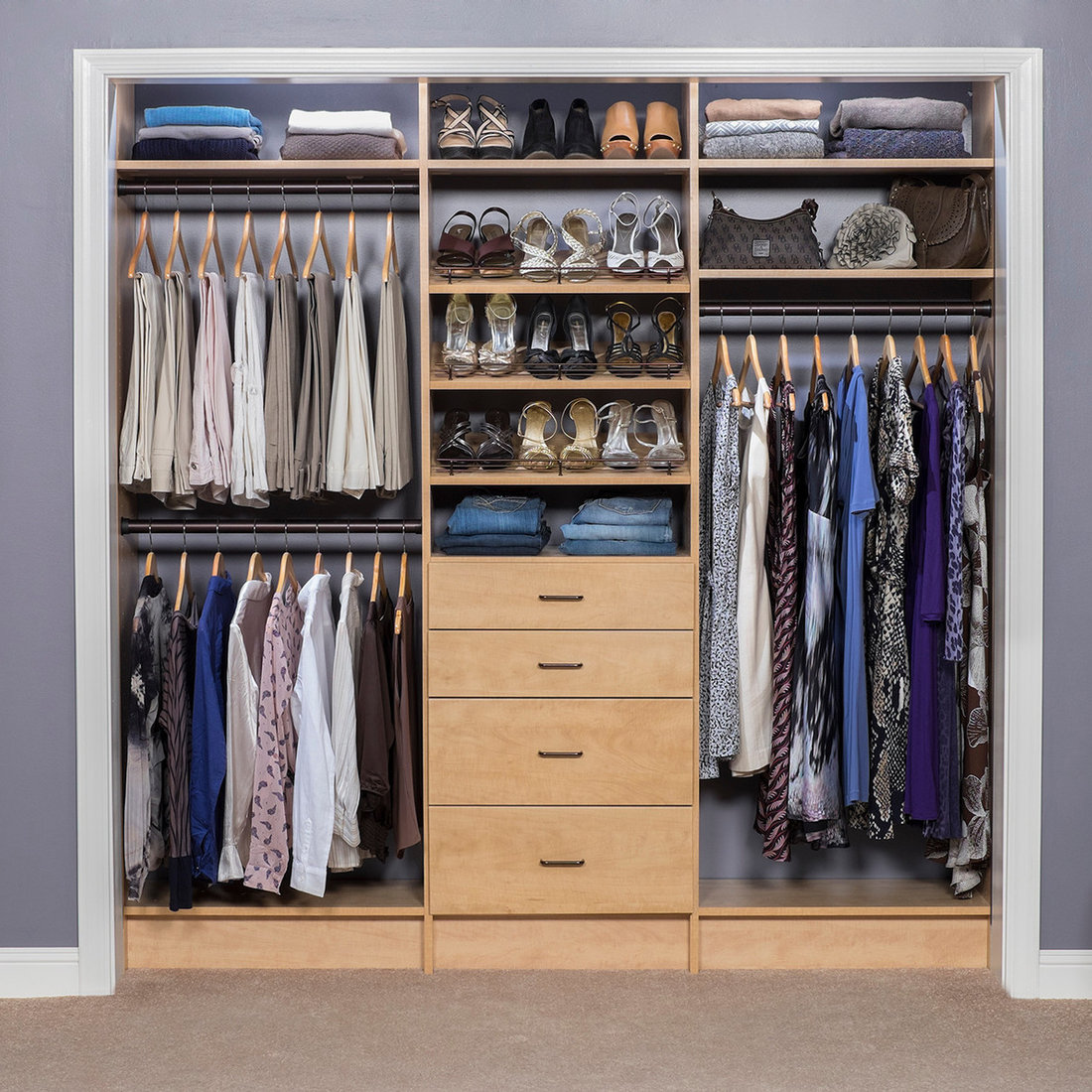 Transitional Closet