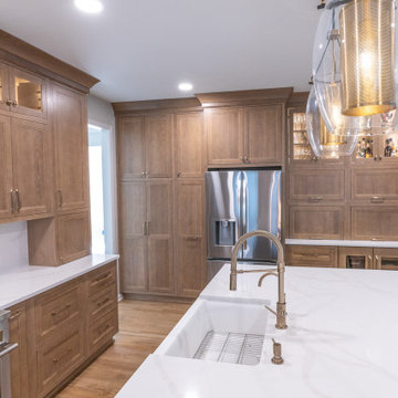 Dream Kitchen Remodel with Expanded Layout and Custom Details