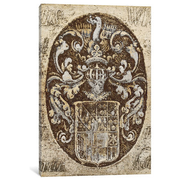 "Coat Of Arms I" by Russell Brennan, Canvas Print, 18x12"