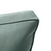 |COVER ONLY| Outdoor Piped Trim Small Deep Seat Backrest Pillow Slipcover AD002
