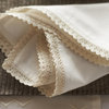 Grand Lace Napkin Set White