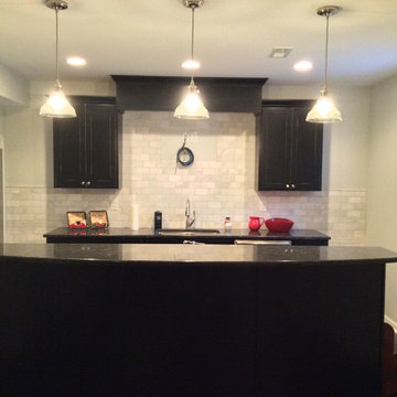 Rochester Transitional Finished Basement