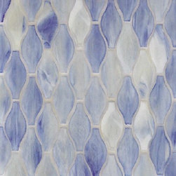 Silhouette glass tile mosaic by Hirsch - Mosaic Tile