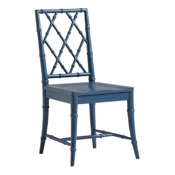 Universal Furniture Wood X-Back Dining Chair - Blue (Set of 2)
