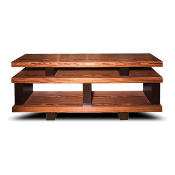 TROSCAN DESIGN "CARIN" CONSOLE MEDIA SHELF