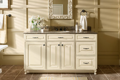 Example of a classic bathroom design in DC Metro