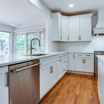 White Kitchen Design & Remodel Vienna, VA