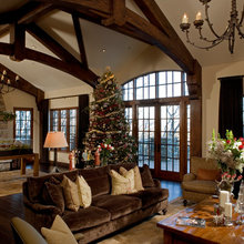 Great room windows and trim