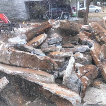 Sharp Drive Structure Demolition