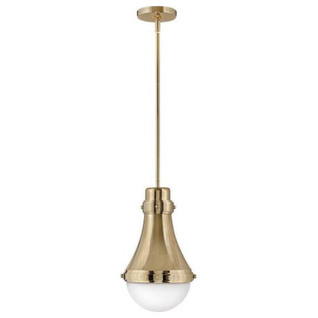 Hinkley 39057BBR Oliver, 1 Light Small Pendant