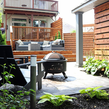 Toronto Low Maintenance Backyard