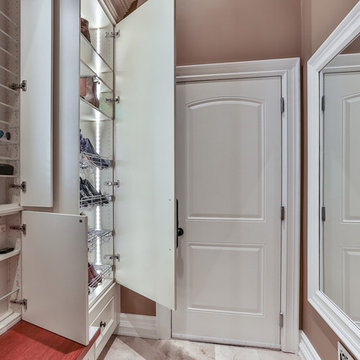 Garage entrance storage