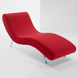 Wesley Chaise Lounge by DellaRobbia - Indoor Chaise Lounge Chairs