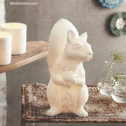 Roost Squirrel Lamp - SKU: L149 - Table Lamps