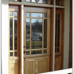 Craftsman wood doors - Front Doors