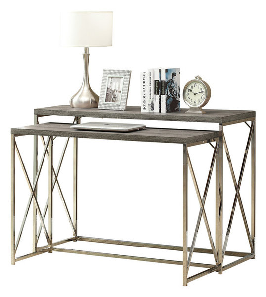 Tilly 2-Piece Console Table Set - Contemporary - Console Tables - by ... Tilly 2-Piece Console Table Set - Contemporary - Console Tables - by ...