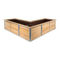 Hochbeet in L-Form - Outdoor Products